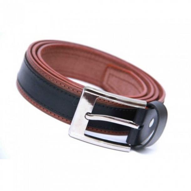 TWO TONE LEATHER BELT